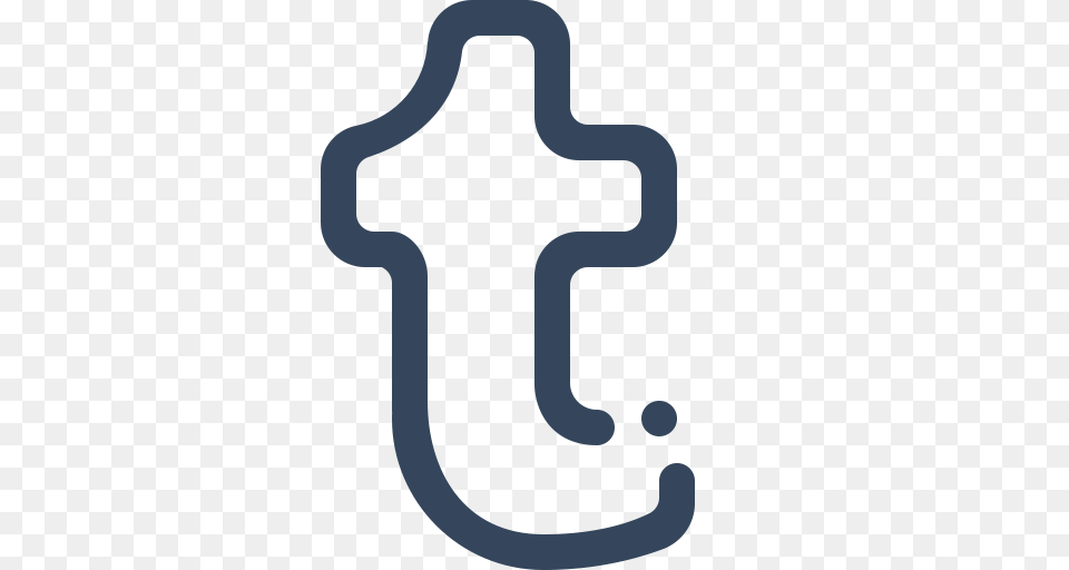 Tumblr Logo Icons, Electronics, Hardware, Symbol, Smoke Pipe Png Image