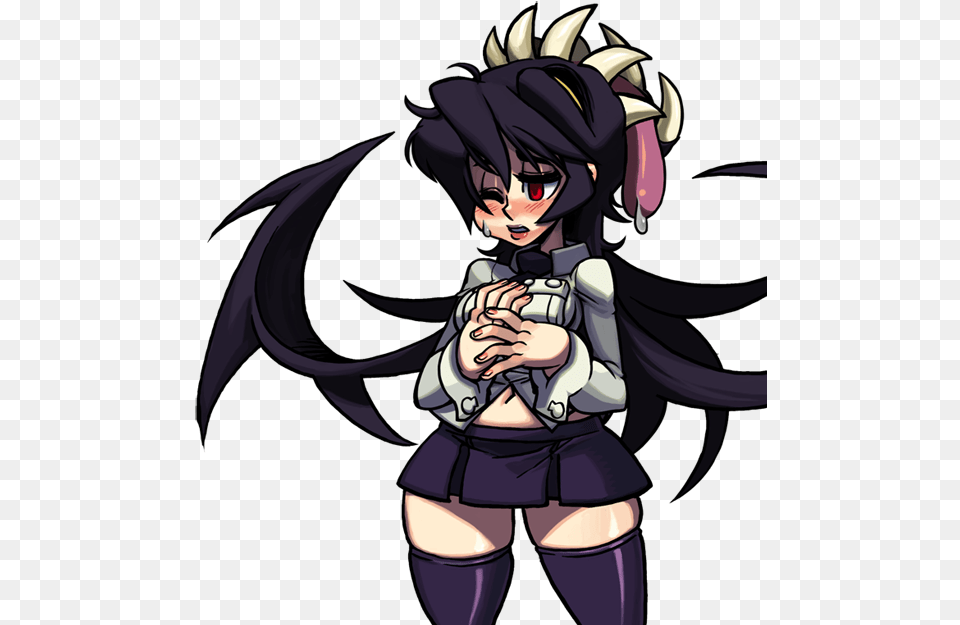 Tumblr M2hcijtogs1qjyyuoo8 1280 Skull Girl Game Filia, Book, Comics, Publication, Baby Png