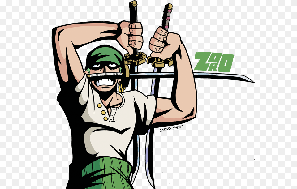 Tumblr M5kkqakv9z1qfjltjo1 Roronoa Zoro Dibujo, Book, Comics, Publication, Person Free Png