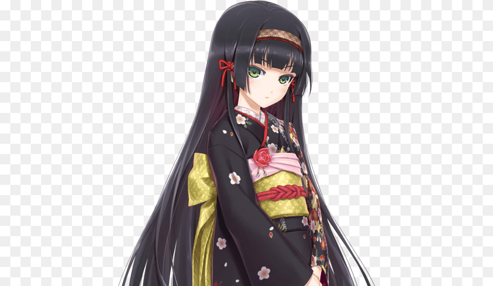 Tumblr M8fddqr34g1r404v6o1 500 Kimonos Anime Girl Japanese Princess, Robe, Gown, Formal Wear, Fashion Free Png