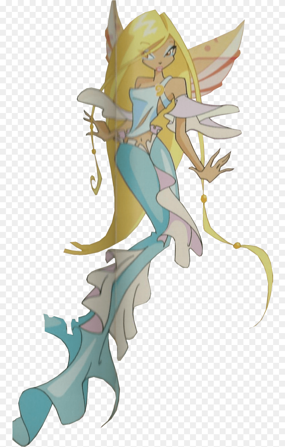 Tumblr Muzut6viic1st8f2po2 Winx Club Daphne Mermaid, Baby, Person, Face, Head Free Png