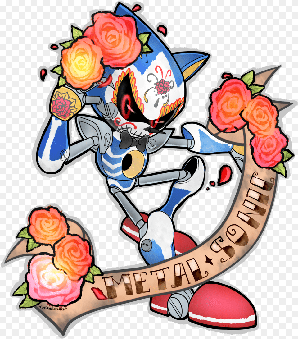 Tumblr Nul5b77mpj1uwb389o1 1280 Tumblr Nul5b77mpj1uwb389o2 Sonic Dia De Muertos, Art, Graphics, Flower, Plant Free Transparent Png