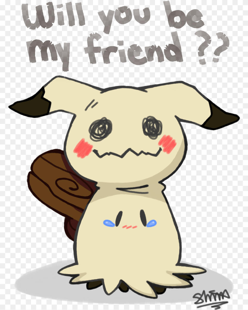 Tumblr Ofewqummwyvgcbgjo Mimikyu Will You Be My Friend, Baby, Person, Face, Head Free Transparent Png