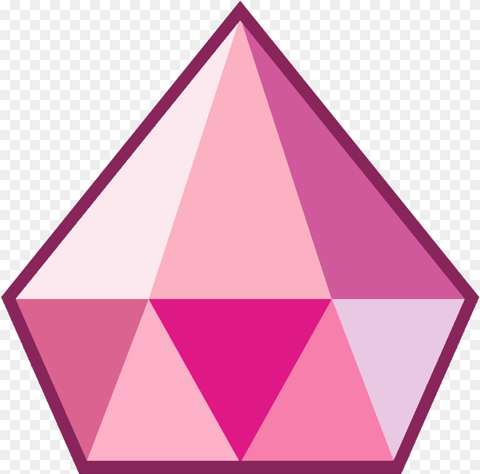 Tumblr P244kxxmni1vlj1bto1 Steven Universe Pink Diamond Gem, Triangle Free Transparent Png