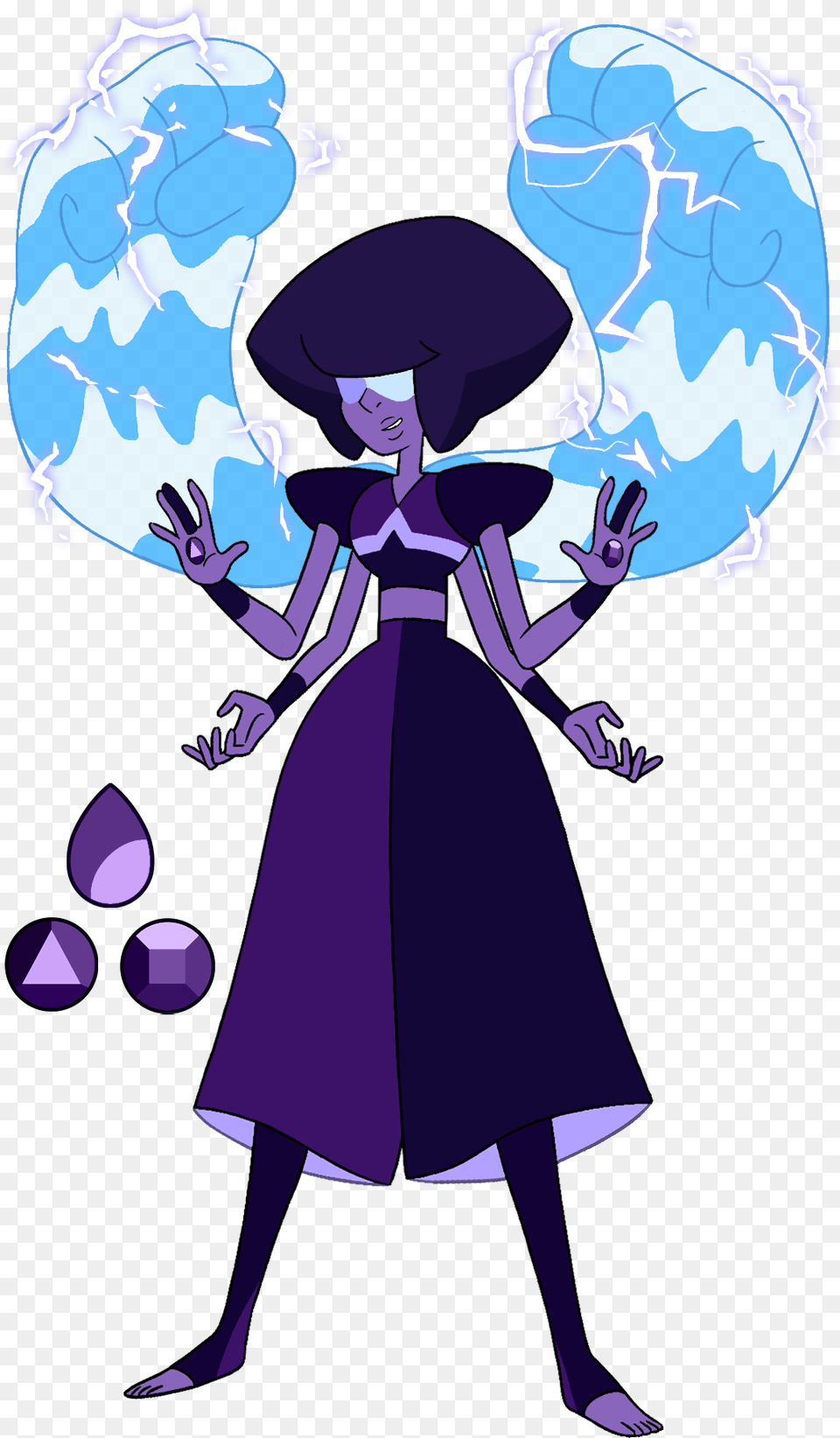 Tumblr 1280 Pixels Steven Universe Lapis And Garnet Fusion, Book, Publication, Comics, Adult Png