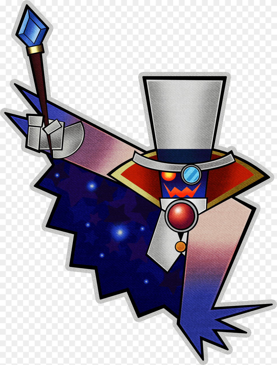 Tumblr Pctzrazsxg1sqpfpno1 1280 Count Bleck Super Paper Mario, Dynamite, Weapon Free Png Download