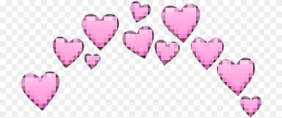 Tumblr Pink, Heart, Purple, Flower, Petal Free Transparent Png