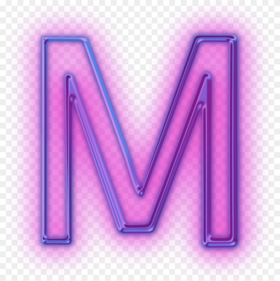 Tumblr Purple Mor M Neon Hologram Purple M, Light Png