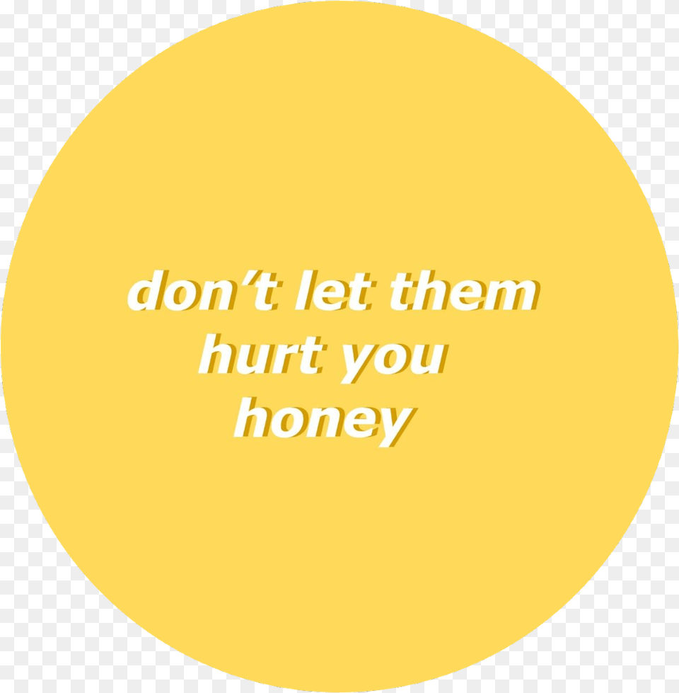 Tumblr Quotes Quote Iconic Icons Icon Aesthetic Circle, Gold, Disk, Sphere, Text Free Png Download
