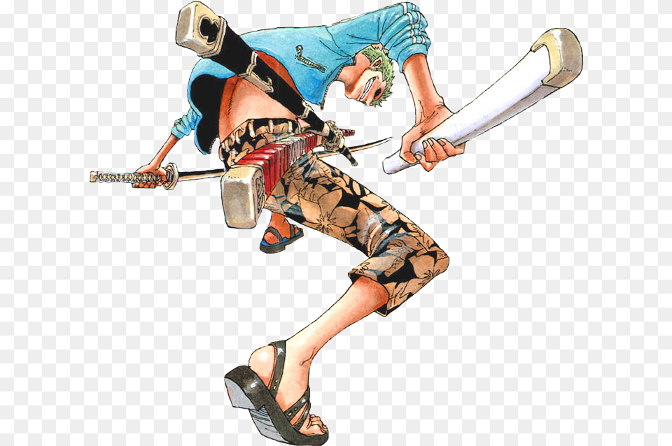 Tumblr Roronoa Zoro One Piece Pirates, Adult, Weapon, Sword, Shoe Free Png