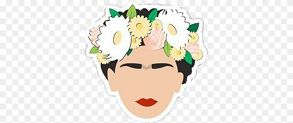 Tumblr Snapchat Snapchatfilter Flower Flowercrown Frida Kahlo, Plant, Food, Dessert, Daisy Free Transparent Png