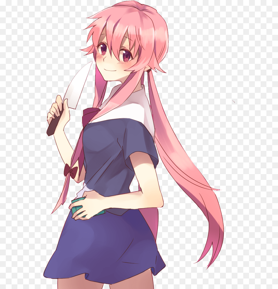 Tumblr Static Yuno Gasai, Book, Publication, Comics, Manga Free Transparent Png