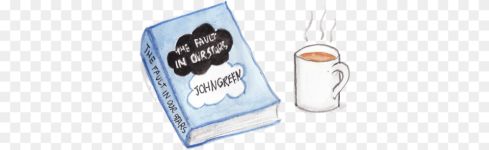 Tumblr The Fault In Our Stars Google Search Fault In Our Stars Drawinfs, Cup, Book, Publication, Beverage Free Transparent Png