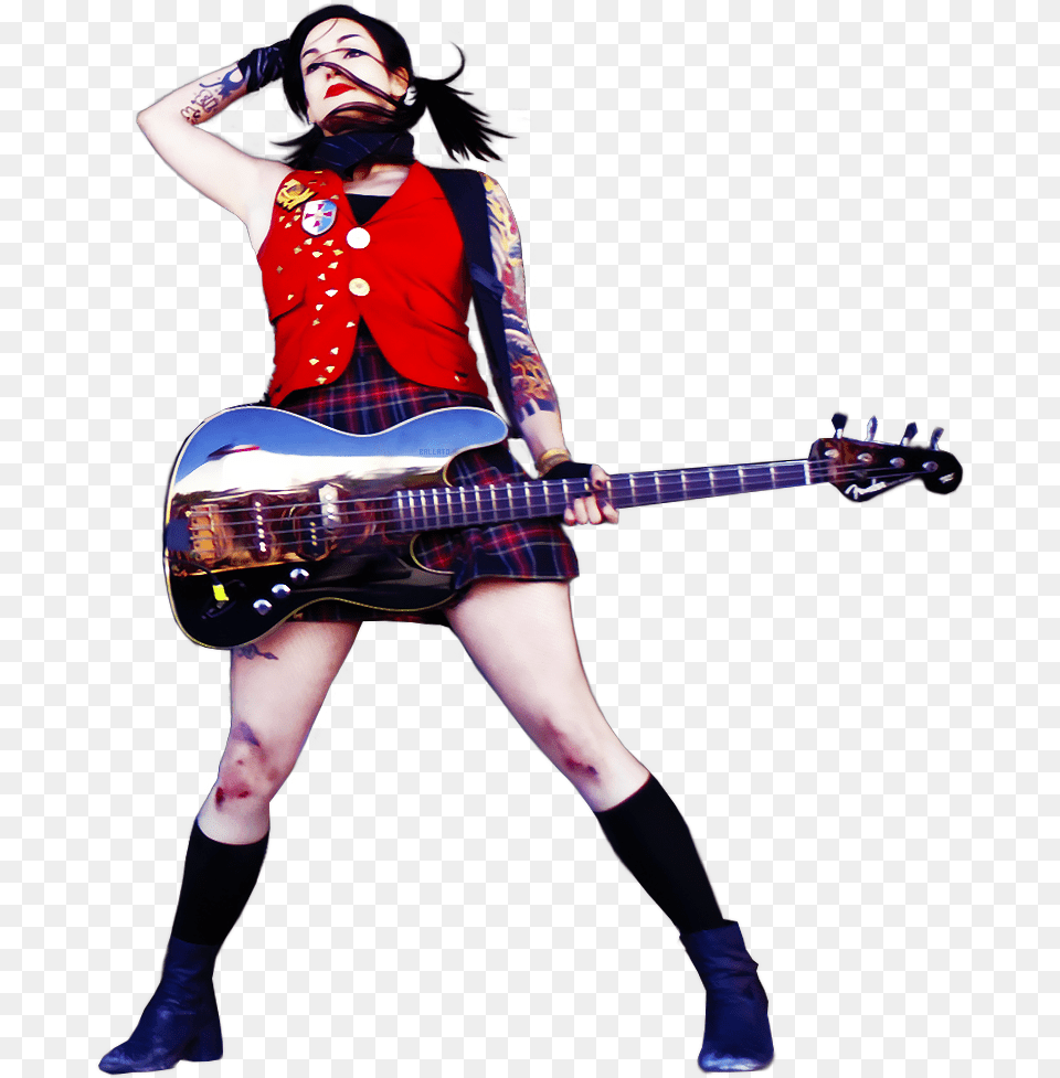 Tumblr Bruise Cosplay, Adult, Person, Musical Instrument, Guitar Free Transparent Png