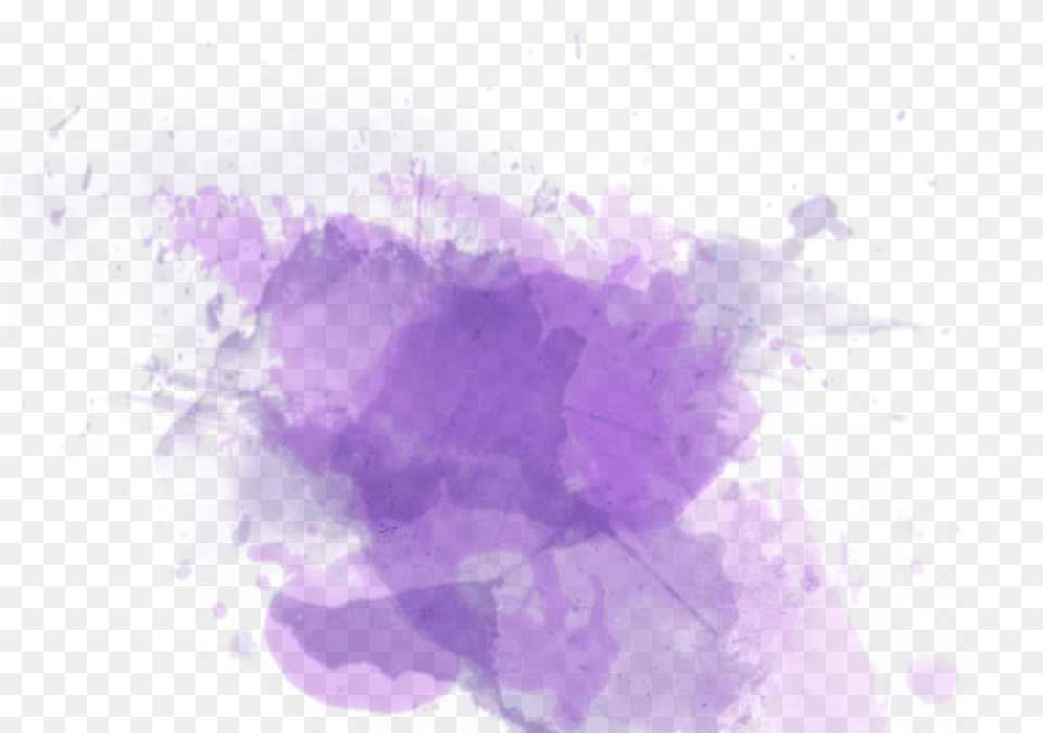 Tumblr Transparent Color Hot Trending Now Transparent Pastel Color Splash, Purple, Mineral, Crystal, Adult Png Image