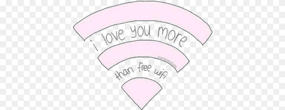 Tumblr Wifi Love Pink Sticker By Sandra Label, Logo Png Image