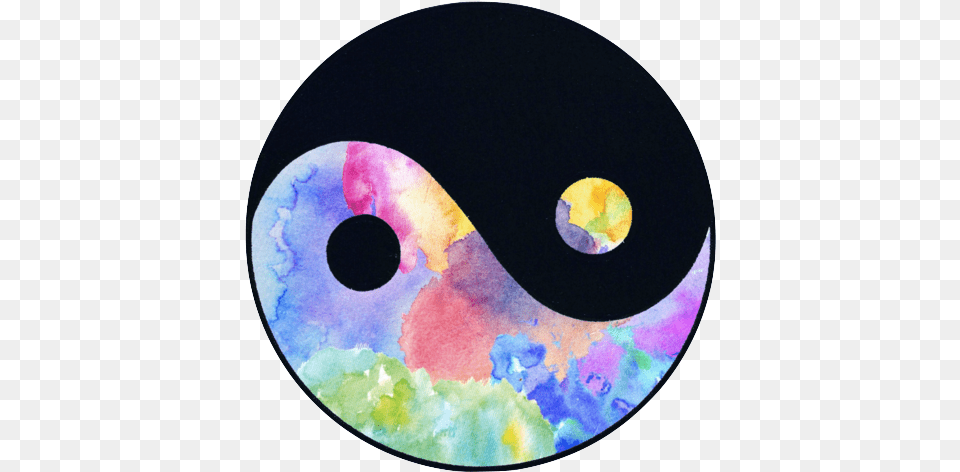 Tumblr Yin Yang Yin And Yang, Paint Container, Palette Free Png Download