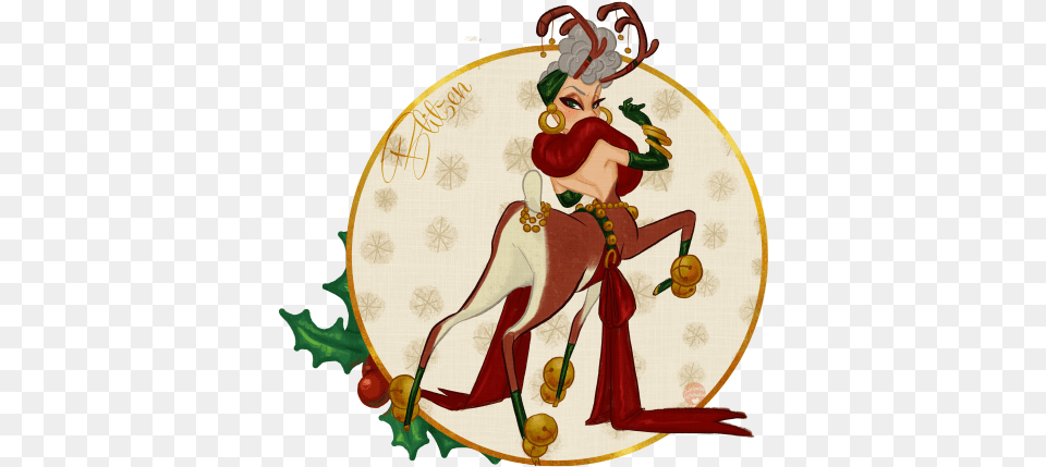 Tumblrreindeer Antlers Tumblr Santa39s Vixen, Embroidery, Pattern, Stitch, Adult Png Image