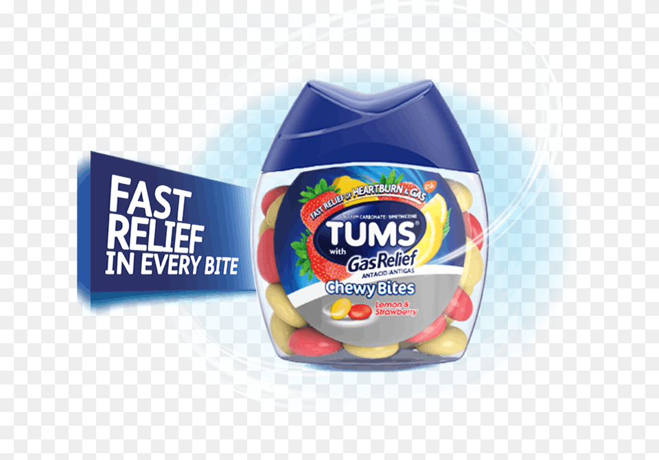Tums Chewy Bites With Gas Relief Candy Coated Tums, Tape, Food, Mayonnaise Png Image