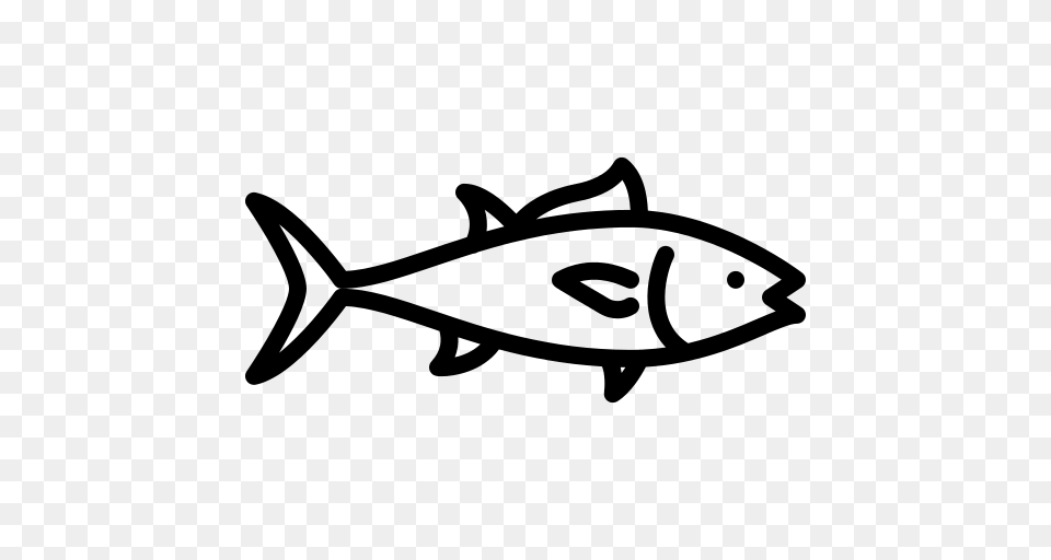 Tuna Icon, Gray Png Image