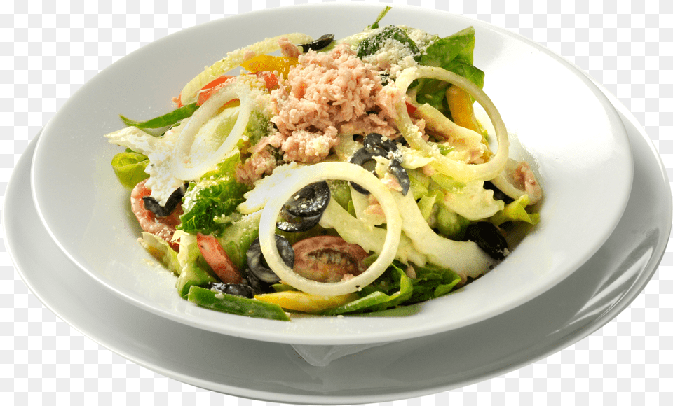 Tuna Salad Transparent, Food, Food Presentation, Plate, Meal Free Png Download