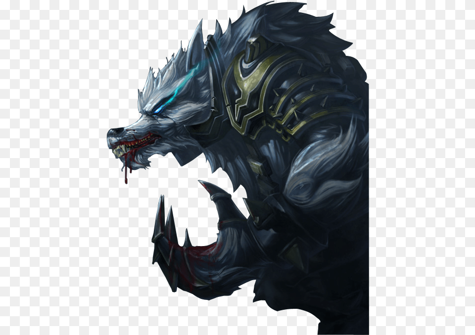 Tundra Hunter Warwick Splashart Warwick, Dragon, Person Free Transparent Png