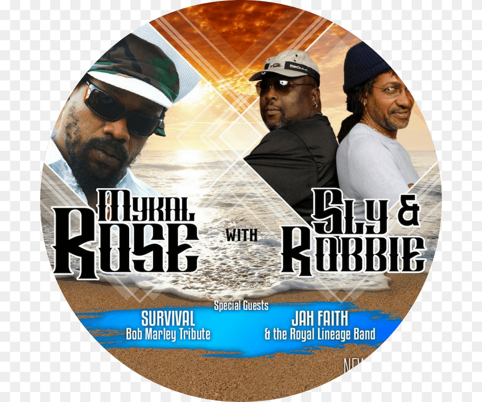 Tunes At The Dunes Banner For Reggae On The Beach Mykal Label, Accessories, Adult, Sunglasses, Person Png Image