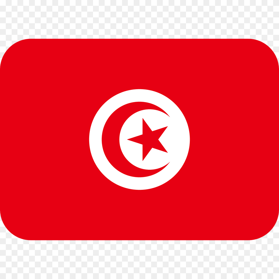 Tunisia Flag Emoji Clipart, First Aid, Symbol, Logo, Star Symbol Png
