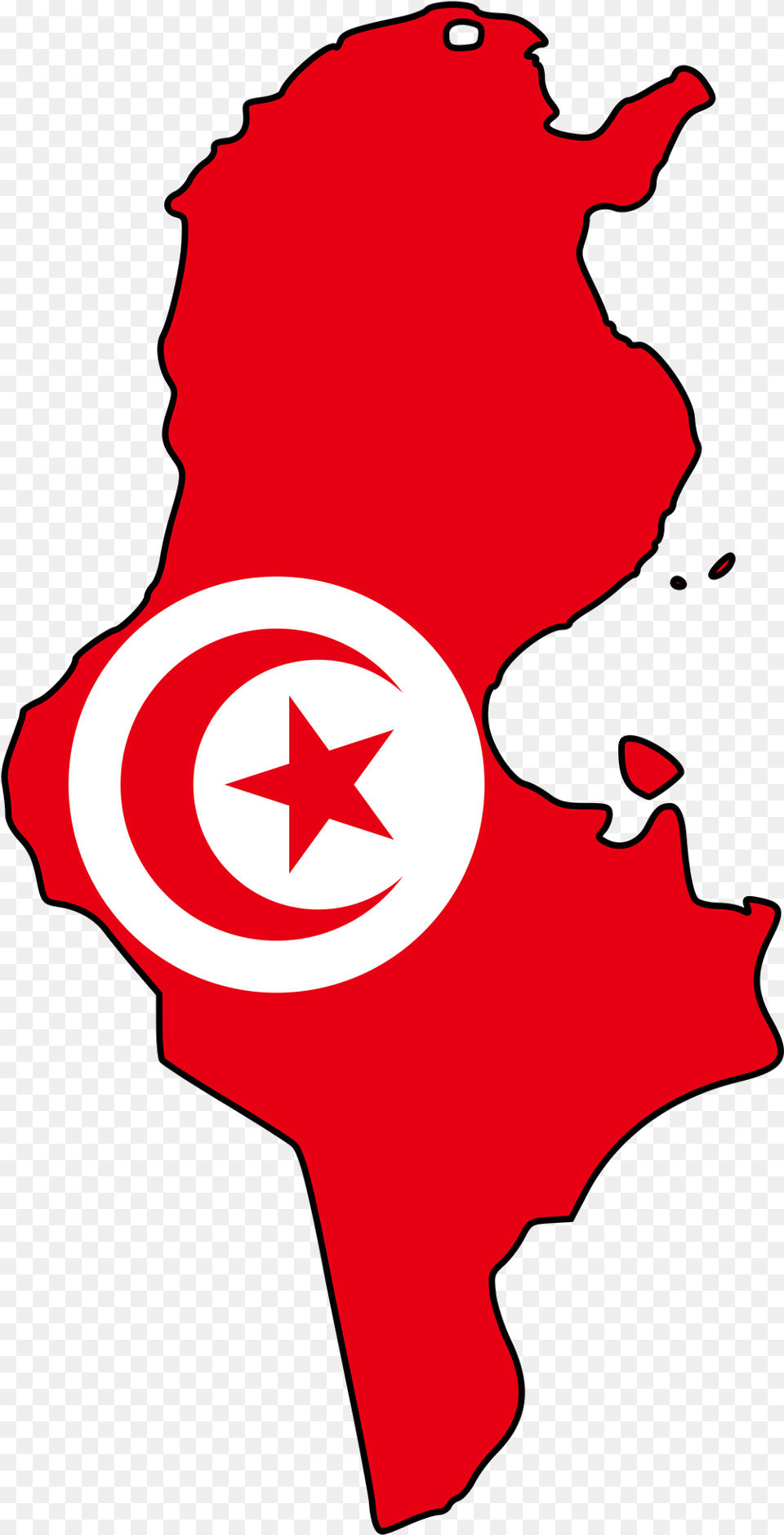 Tunisia Flag Map Mapsof Map Of Tunisia, Logo, Leaf, Plant, Symbol Free Png