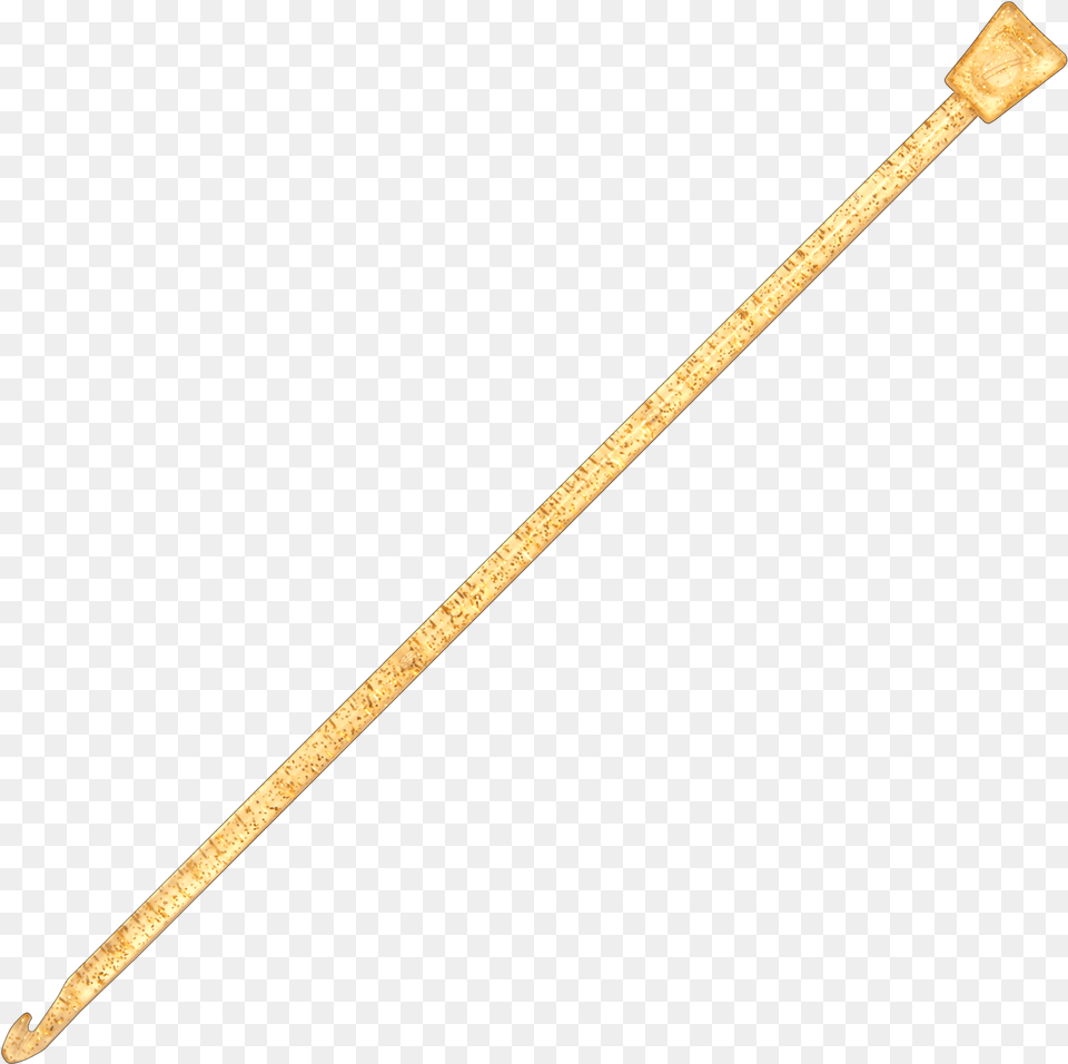 Tunisian Crochet Hook Champagne Plastic 925 P Necklace, Stick, Sword, Weapon Free Png