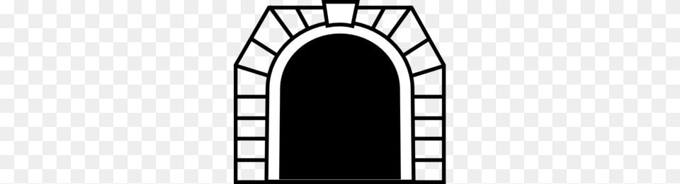 Tunnel Clip Art, Arch, Architecture Free Png