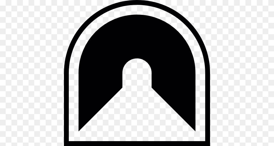 Tunnel Icon, Arch, Architecture Free Png Download