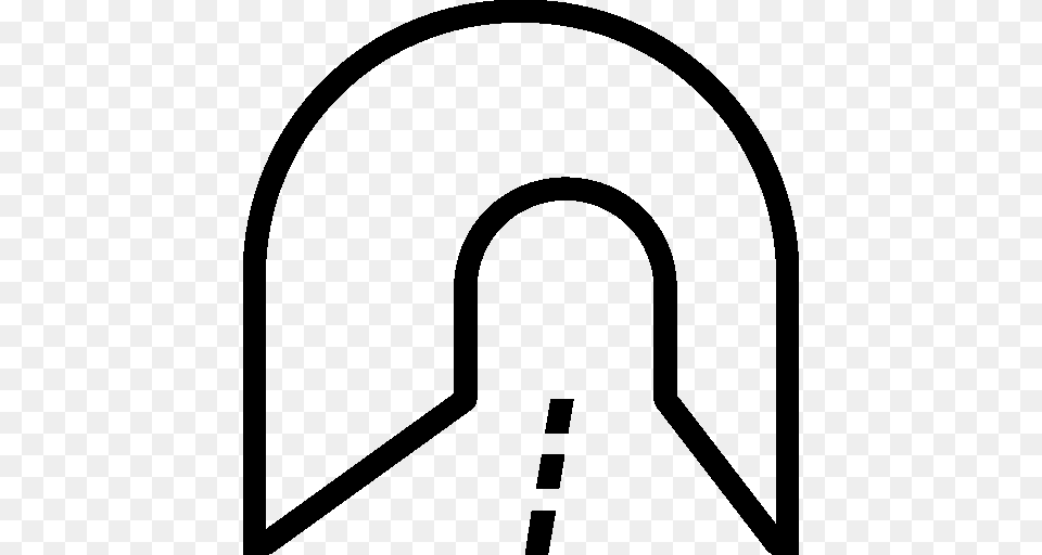 Tunnel Icon, Stencil, Arch, Architecture, Bow Png