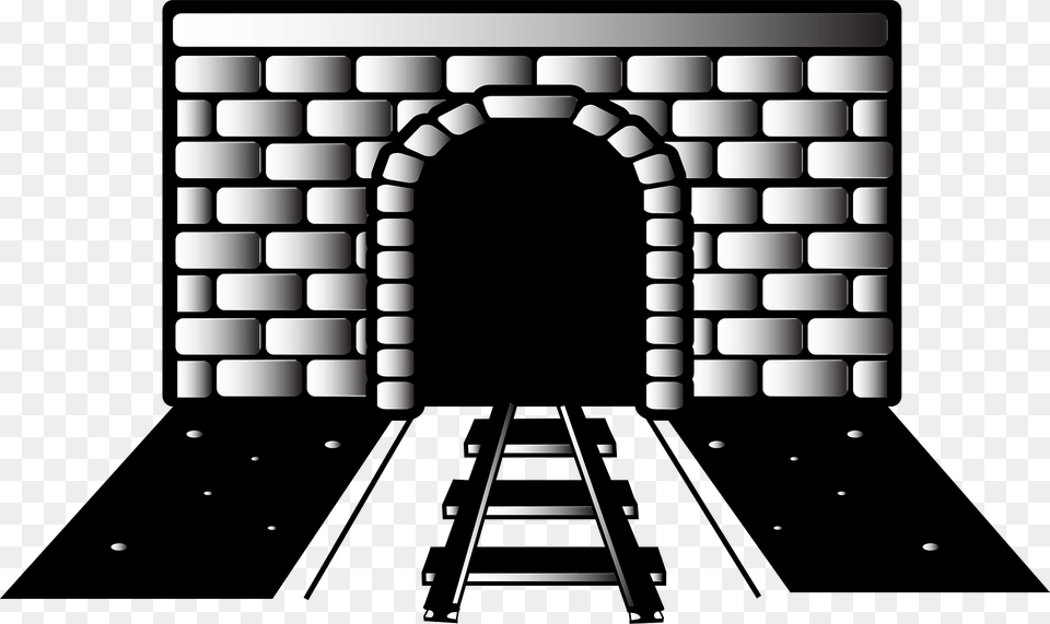 Tunnel Railway Clipart, Arch, Architecture, Terminal Free Png