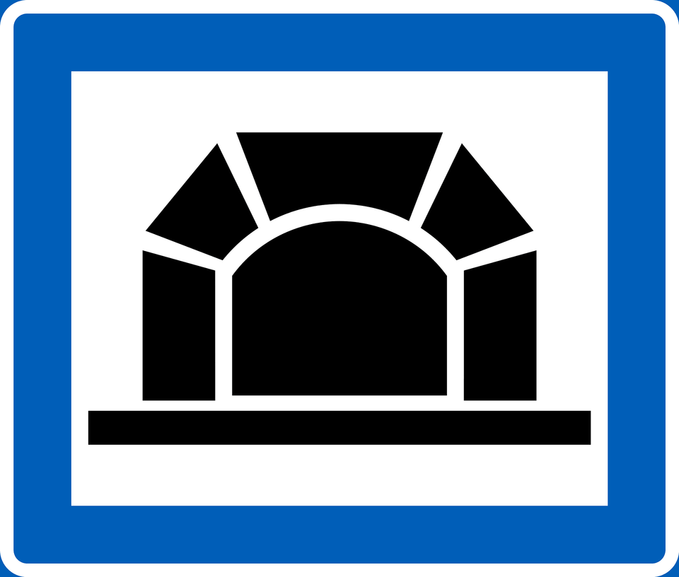 Tunnel Sign In Finland Clipart, Arch, Architecture Png Image