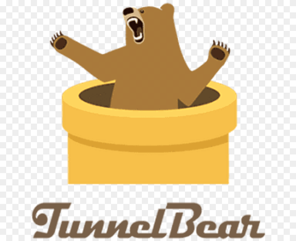 Tunnelbear Tunnelbear Vpn Logo Free Png Download