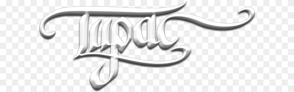 Tupac Logo Calligraphy, Handwriting, Text Png Image