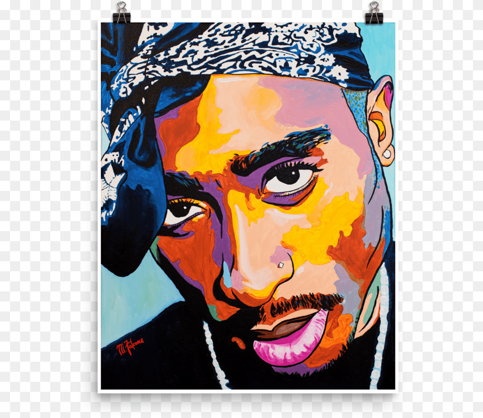 Tupac Print Nu Mixx Klazzics Vol, Art, Modern Art, Painting, Adult Free Transparent Png