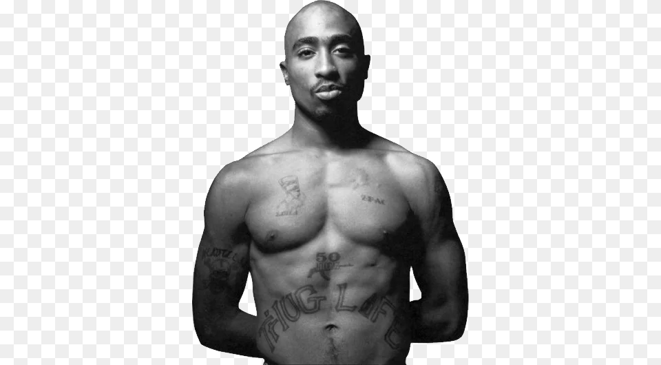 Tupac Shakur 2pac Black And White, Portrait, Photography, Person, Skin Png