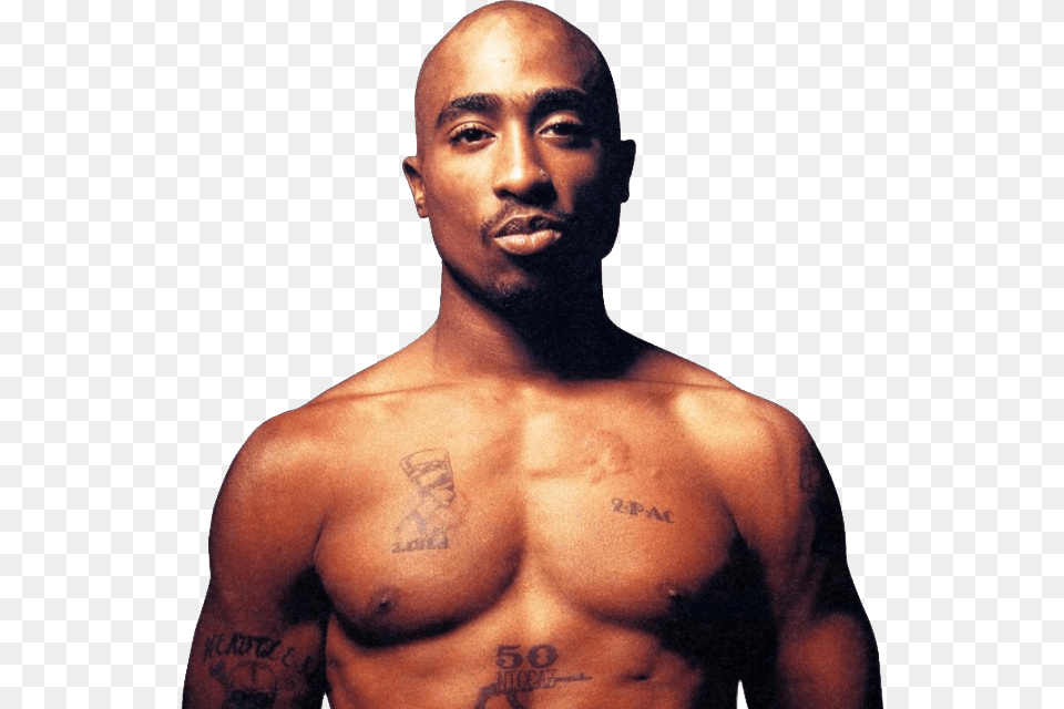 Tupac Shakur Thug Life, Tattoo, Skin, Portrait, Photography Free Png