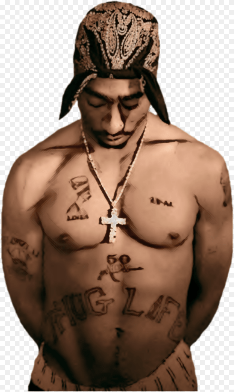 Tupac Thug Life, Accessories, Skin, Person, Tattoo Free Transparent Png