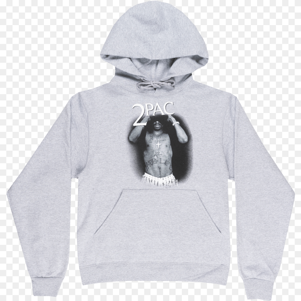 Tupac Thug Life, Clothing, Hood, Hoodie, Knitwear Free Png Download