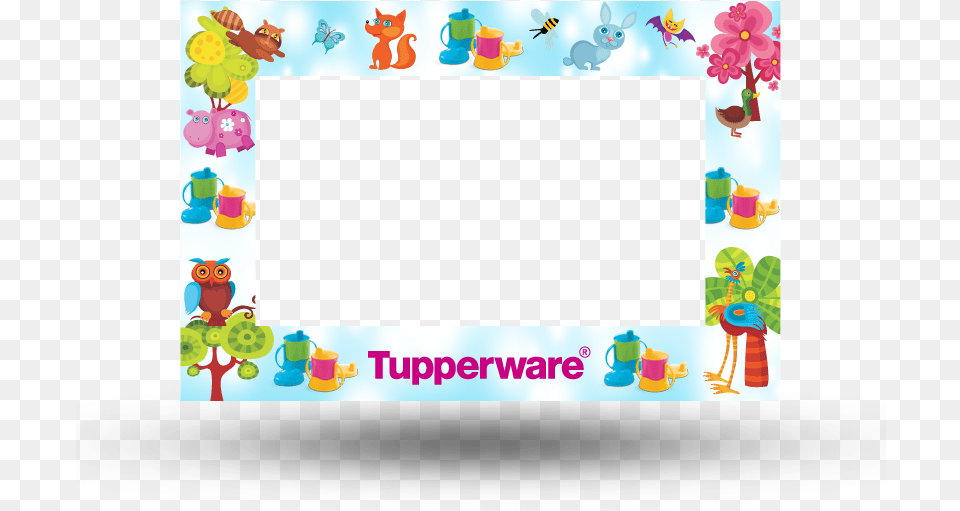 Tupperware Border, Outdoors, Animal, Bird, People Png Image