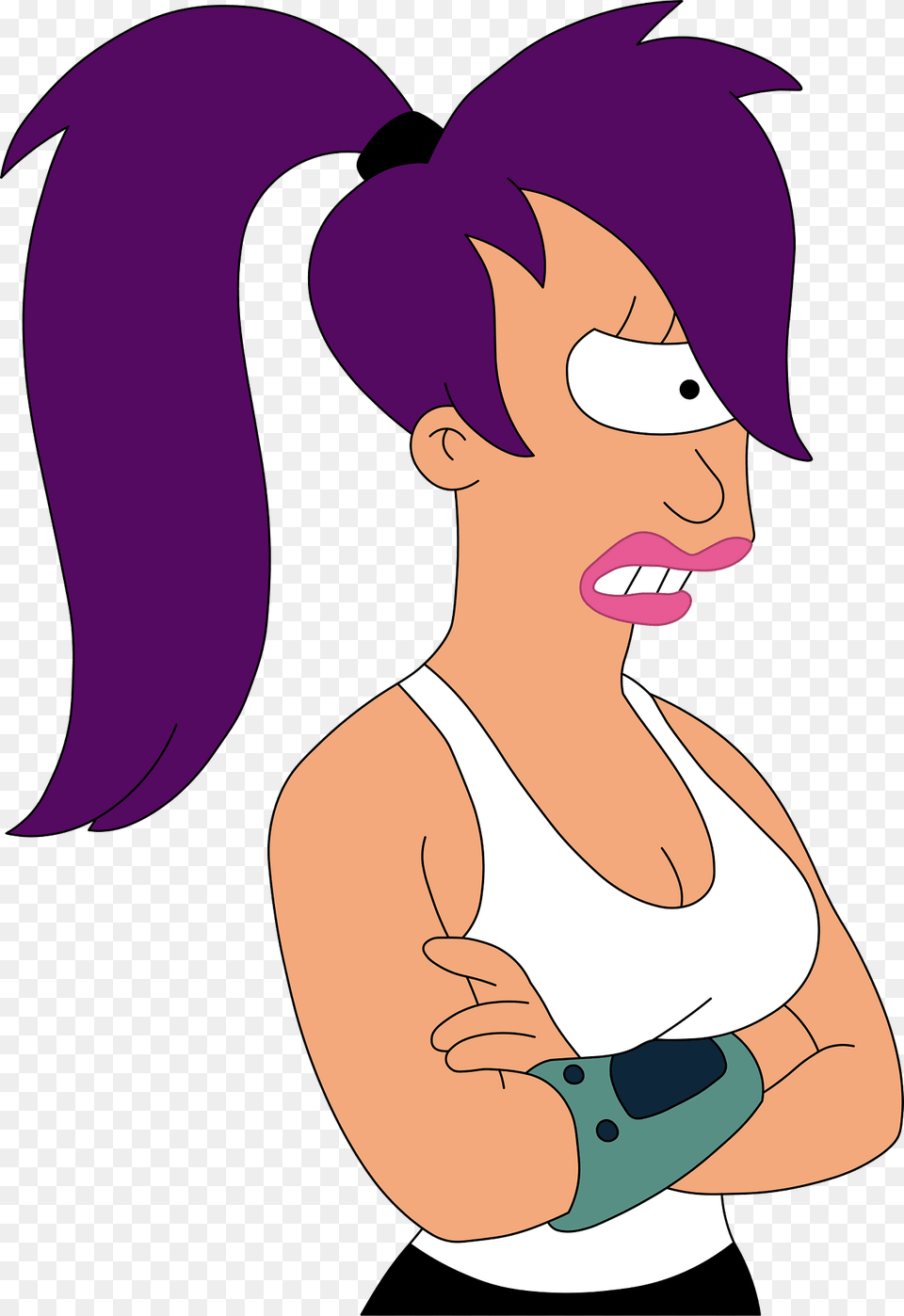 Turanga Leela Clipart, Adult, Cartoon, Female, Person Png