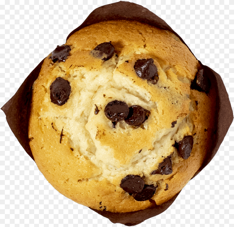 Turano Bread Chocolate Chip Cookie, Food, Dessert, Muffin Free Png Download