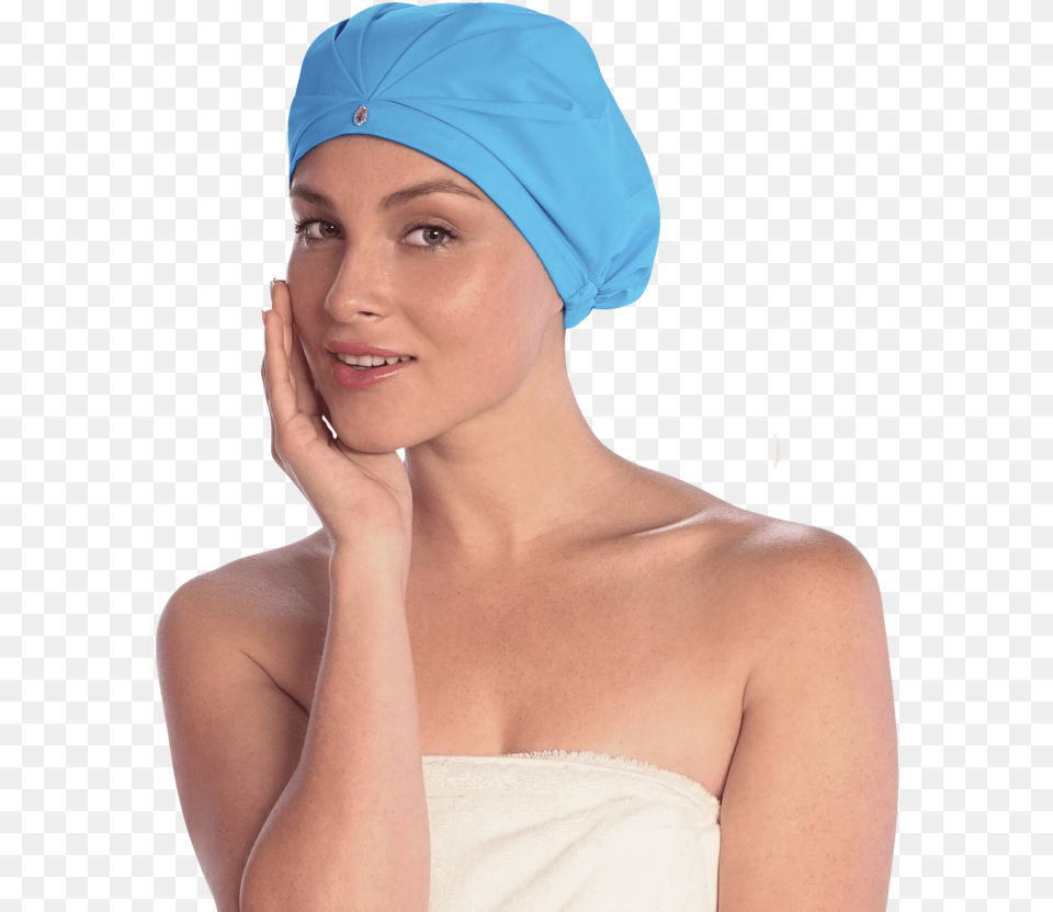 Turbella The Best Shower Caps Hair Towel Turbans And Photo Shoot, Swimwear, Cap, Clothing, Hat Free Png Download