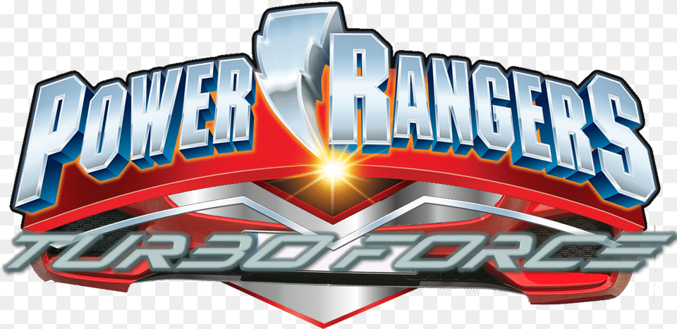 Turbo Force Logo De Power Ranger, Emblem, Symbol, Car, Transportation Png Image