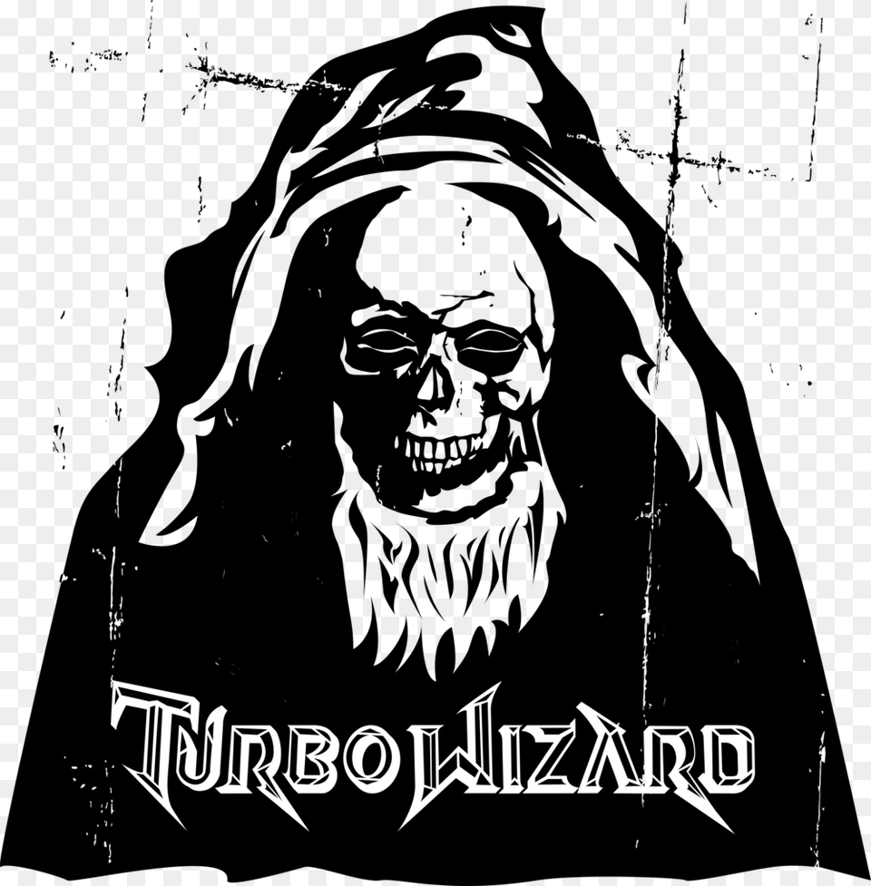 Turbowizardscreenprint Illustration, Logo, Text Free Transparent Png