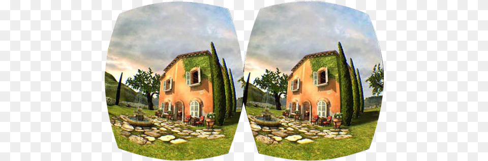 Turing Texture Space Shading Nvidia Developer Blog Stereoscopic Display Vr, Architecture, Building, Fisheye, House Free Png