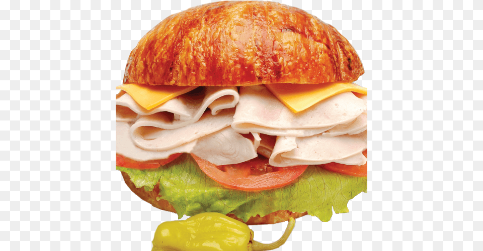 Turkey Amp Cheese California, Burger, Food Free Png Download